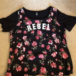 Floral Graphic Tee
